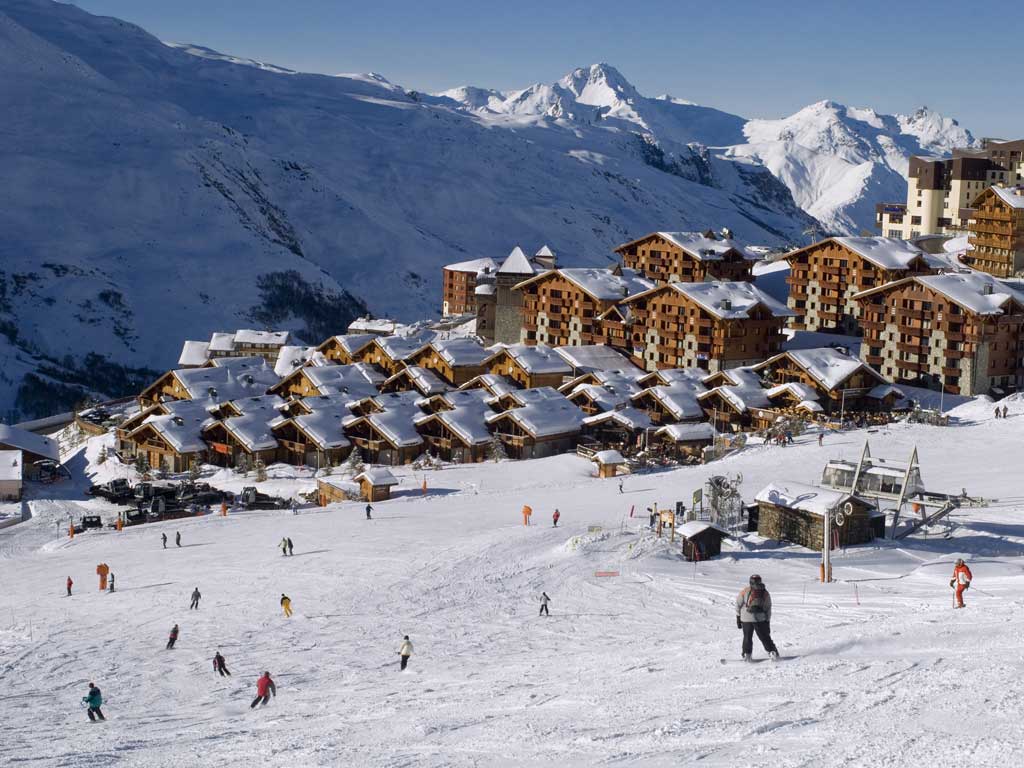 skigebieden van europa - Les Trois Vallées - Frankrijk