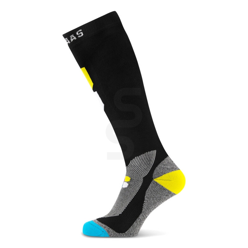 Poederbaas Technical Ski Socks Bamboo Freeride Zwart